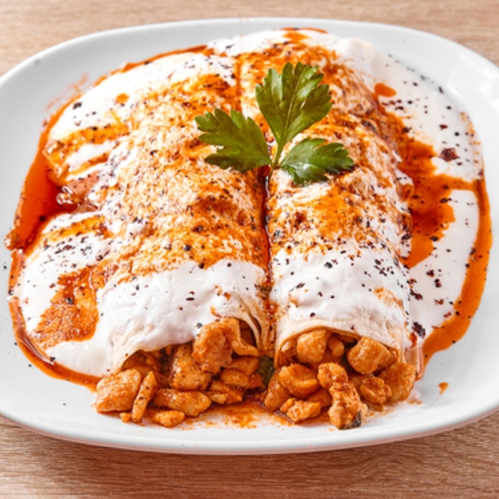 Tavuk Tantuni Yoğurtlu